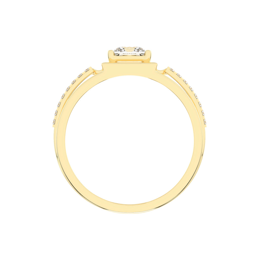 150Ct Princess Shape Solitaire