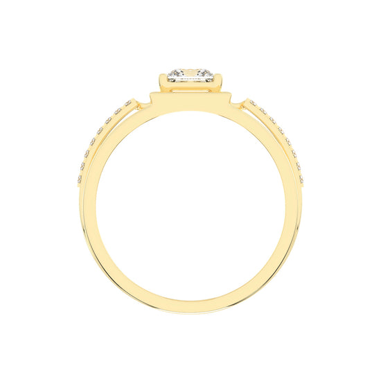 150Ct Princess Shape Solitaire