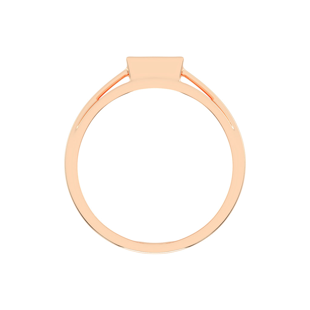 100Ct Princess Shape Solitaire