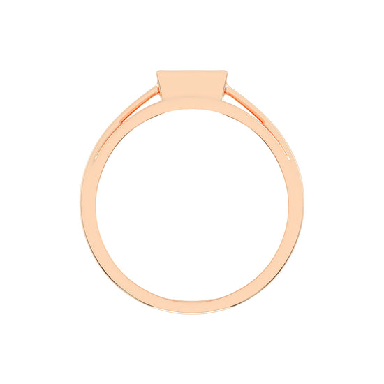 100Ct Princess Shape Solitaire