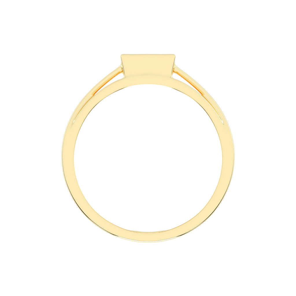100Ct Princess Shape Solitaire