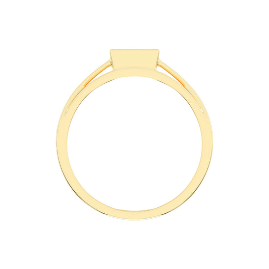 100Ct Princess Shape Solitaire