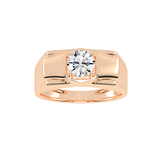 1.00Ct Round Shape Solitaire