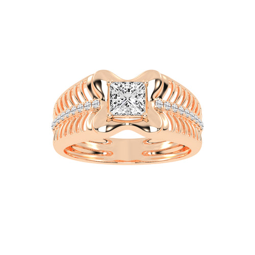1Ct Princess Shape Solitaire