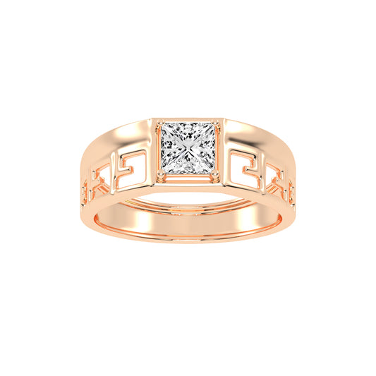 1.00Ct Princess Shape Solitaire