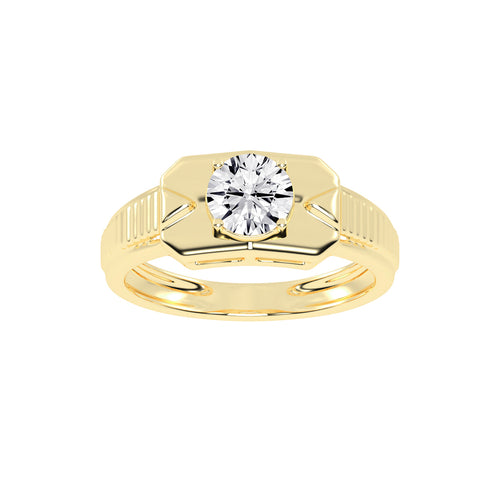 1.00Ct Round Shape Solitaire