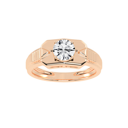 1.00Ct Round Shape Solitaire