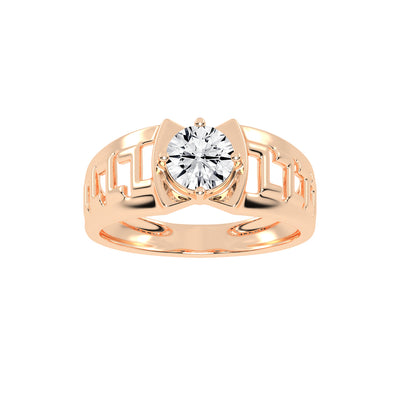 1.00Ct Round Shape Solitaire