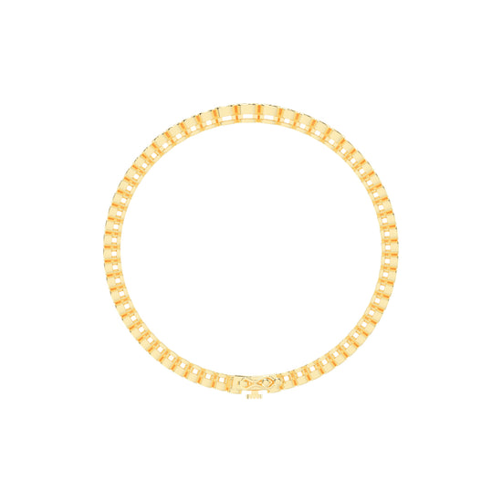 Livia 125Ct Bezel Round Cut Tennis Lab Diamond Bracelet
