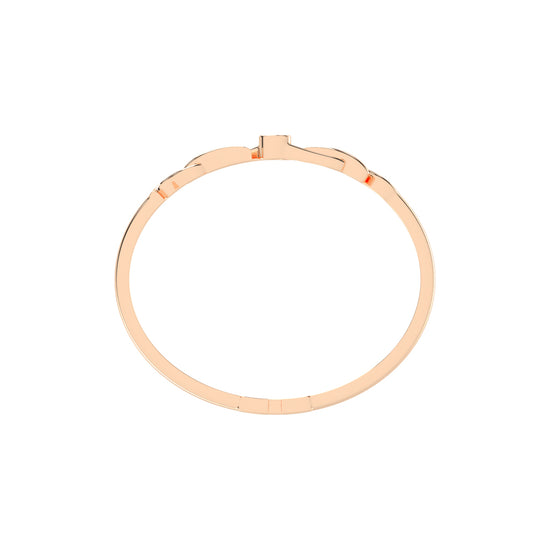 Ilyra Loop Round Cut Kada Lab Diamond Bracelet