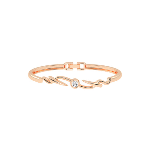 Vellia 050Ct Single Round Cut Kada Lab Diamond Bracelet