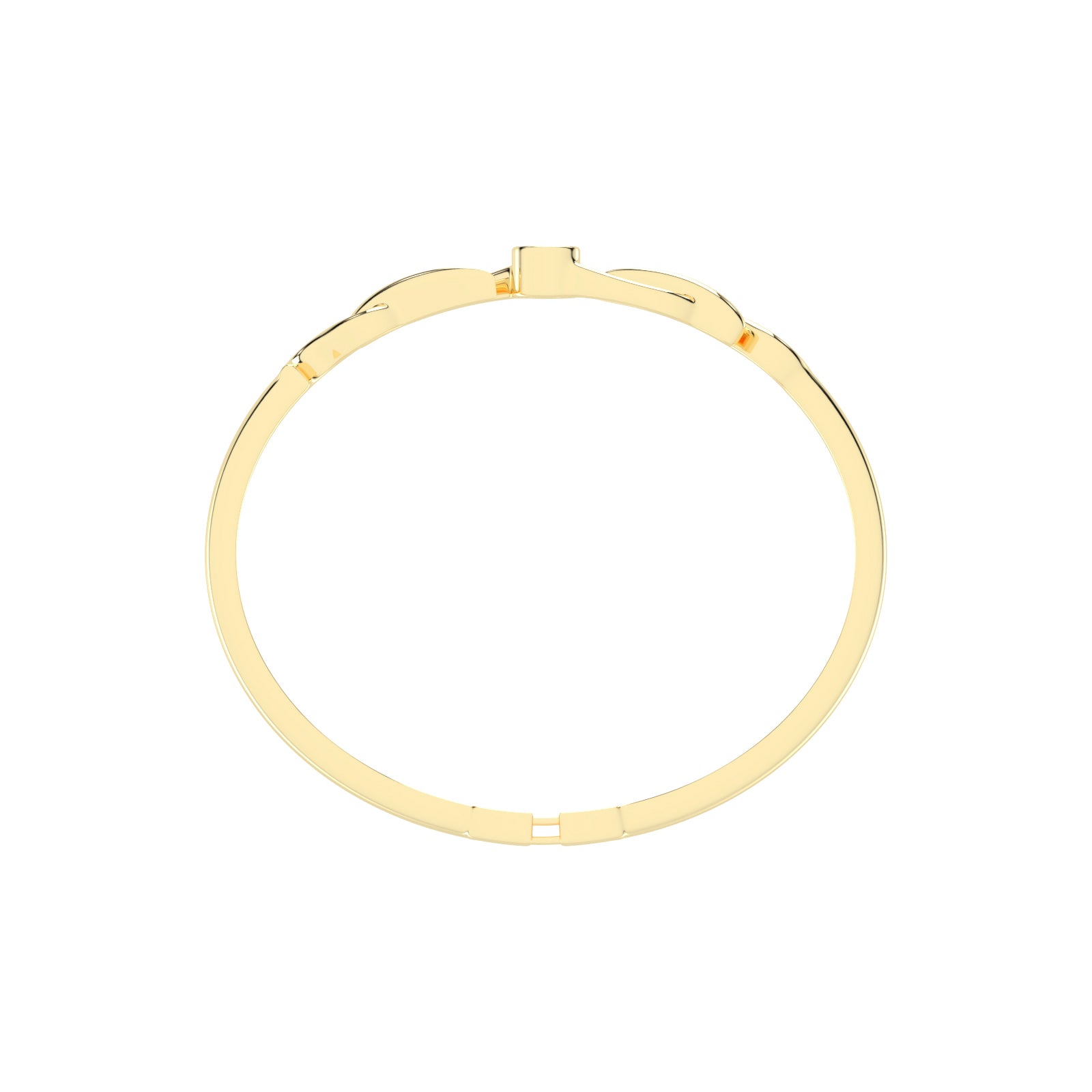 Vellia 050Ct Single Round Cut Kada Lab Diamond Bracelet