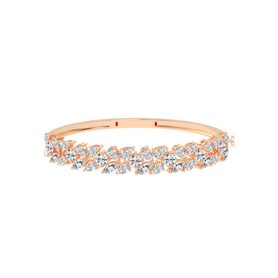 Marelle 105Ct Two Row Fancy Lab Diamond Bracelet