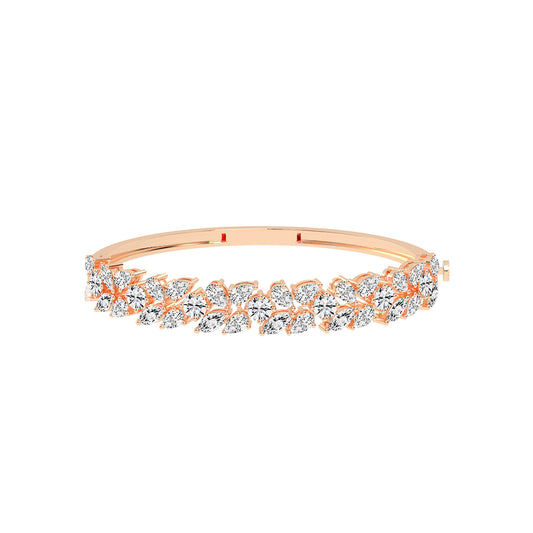 Marelle 105Ct Two Row Fancy Lab Diamond Bracelet