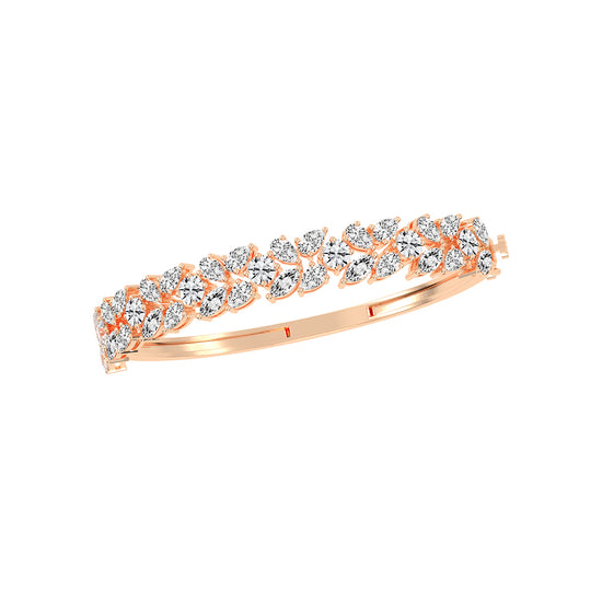 Marelle 105Ct Two Row Fancy Lab Diamond Bracelet