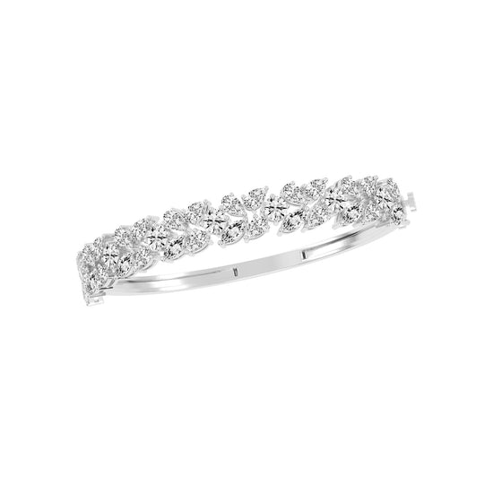 Marelle 105Ct Two Row Fancy Lab Diamond Bracelet