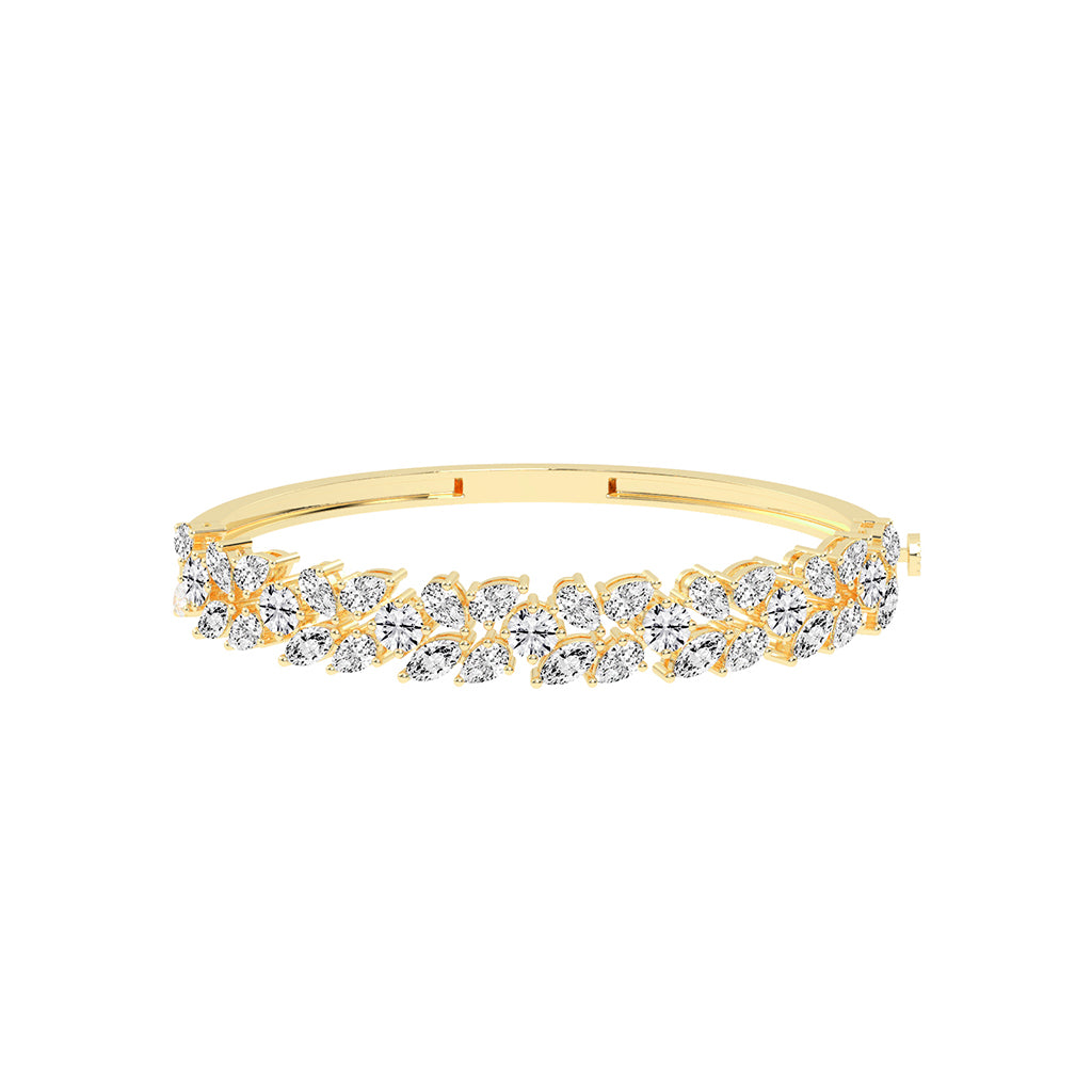 Marelle 105Ct Two Row Fancy Lab Diamond Bracelet