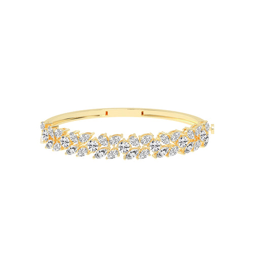 Marelle 105Ct Two Row Fancy Lab Diamond Bracelet