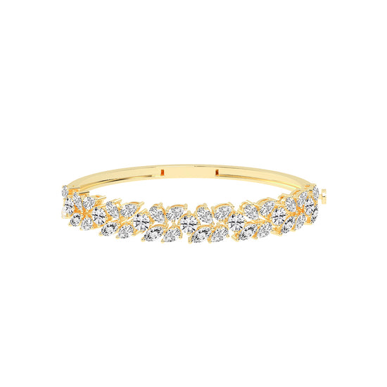 Marelle 105Ct Two Row Fancy Lab Diamond Bracelet