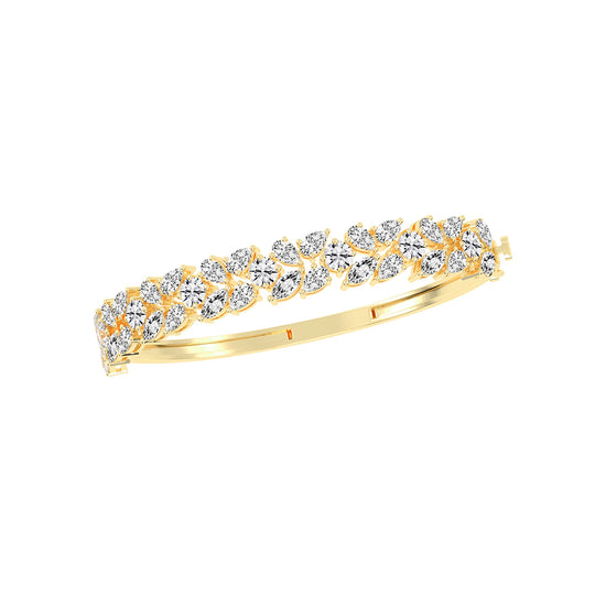 Marelle 105Ct Two Row Fancy Lab Diamond Bracelet