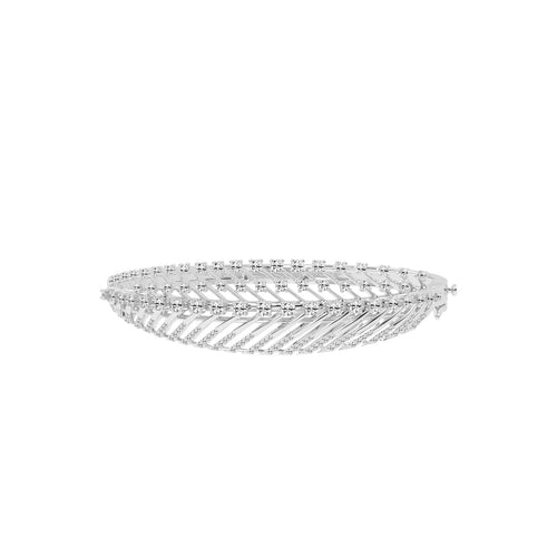 Rivara Round Cut Kada Lab Diamond Bracelet