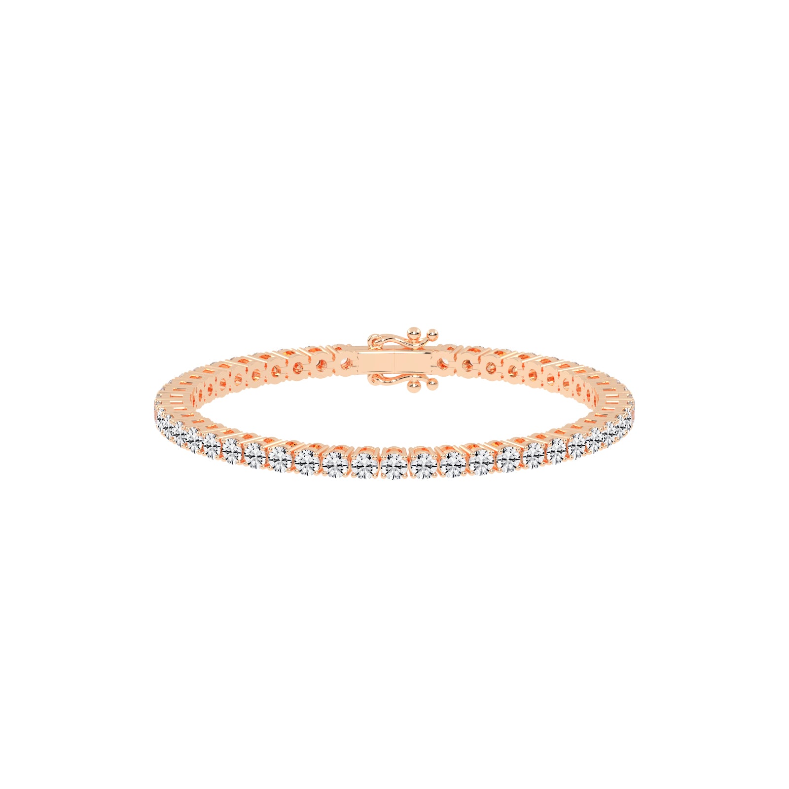 Vivara 45Ct Standard Round Cut Tennis Lab Diamond Bracelet
