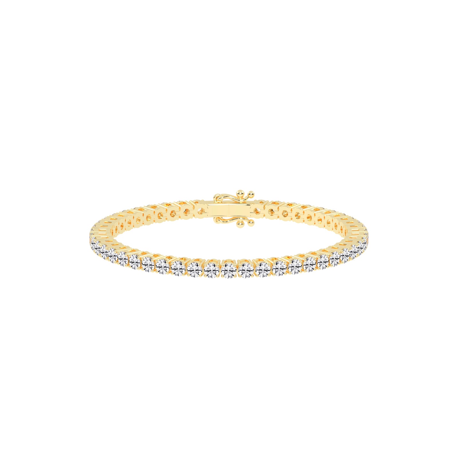 Vivara 45Ct Standard Round Cut Tennis Lab Diamond Bracelet