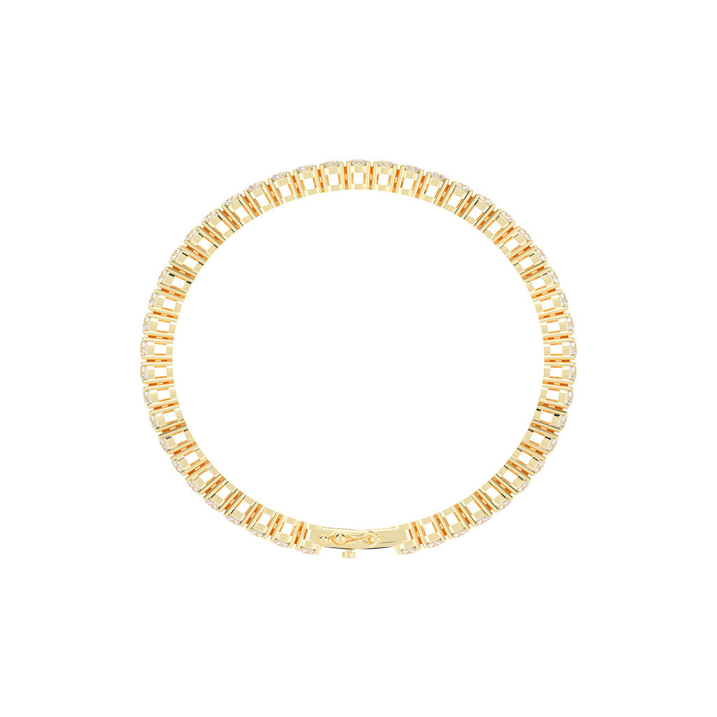 Vivara 45Ct Standard Round Cut Tennis Lab Diamond Bracelet
