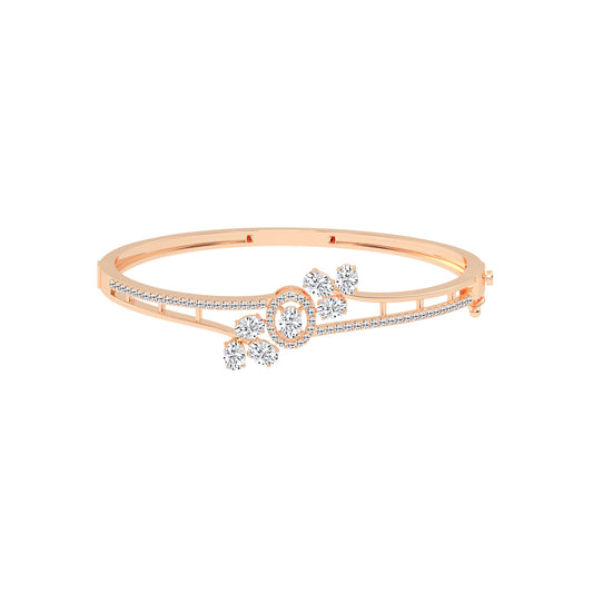 Lumis 2Ct Oval Cut Kada Lab Diamond Bracelet