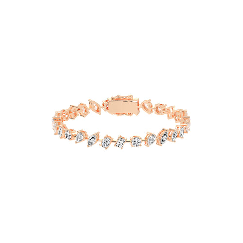 Caelis 8Ct Marquise Cut Kada Lab Diamond Bracelet