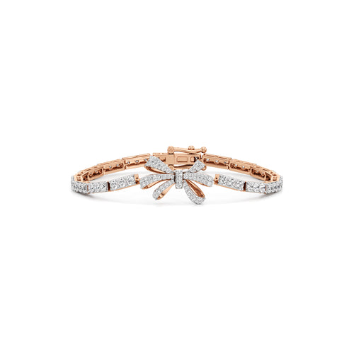 Radiant Bow Charm Bracelet