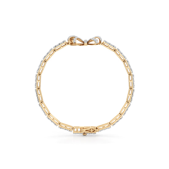 Radiant Bow Charm Bracelet