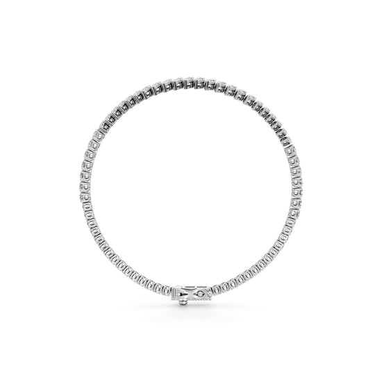 Luminous Marquise  Round Diamond Bracelet