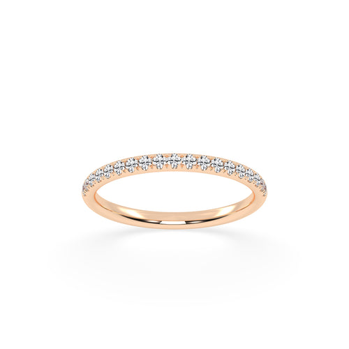 Serenite Surface Prong Delicate Lab Diamond Ring