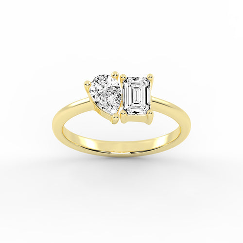 The Converging Radiance Diamond Ring