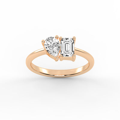 The Converging Radiance Diamond Ring
