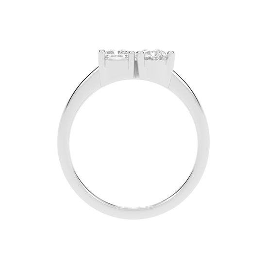 The Converging Radiance Diamond Ring