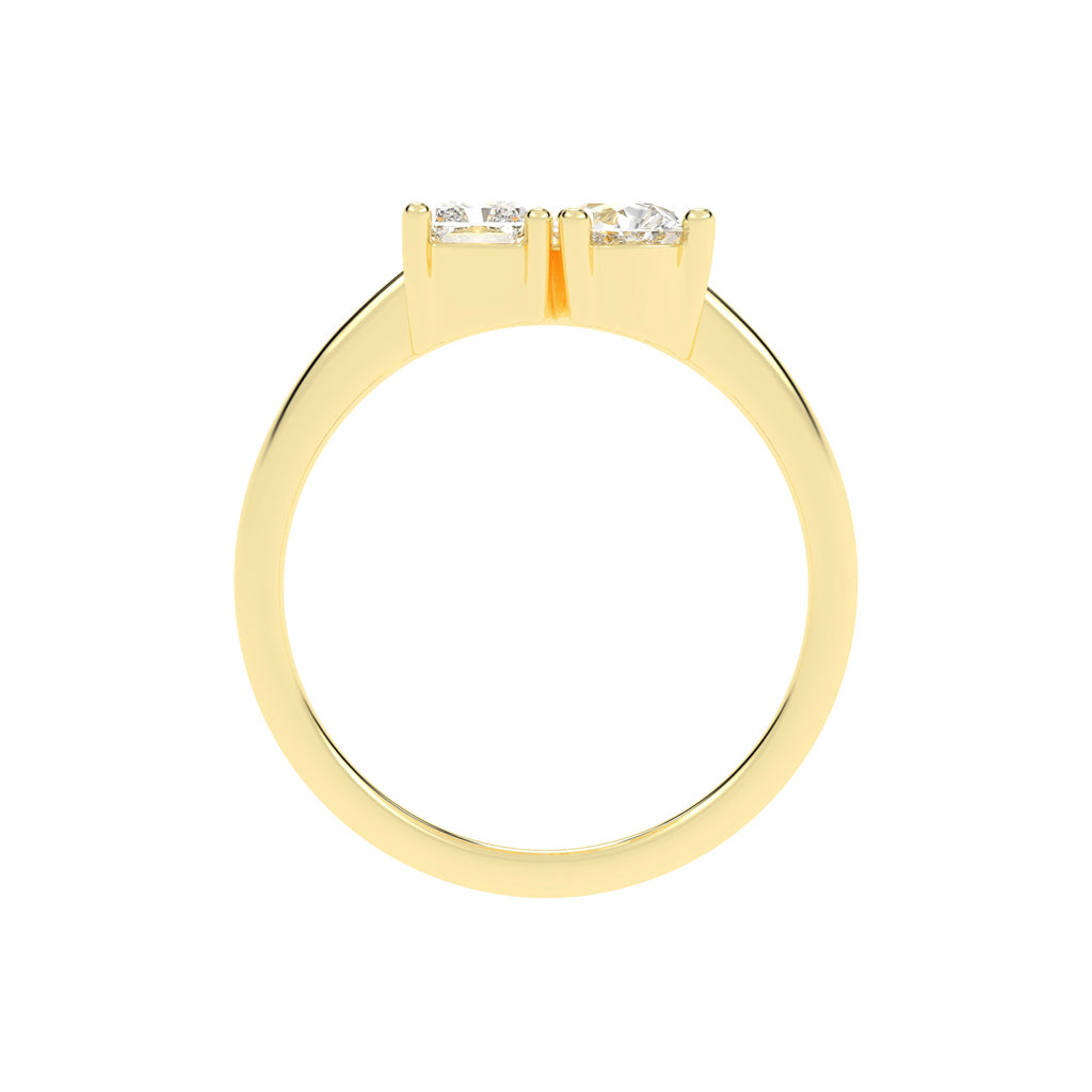 The Converging Radiance Diamond Ring
