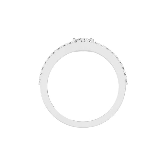 Classic VArch Solitaire Ring