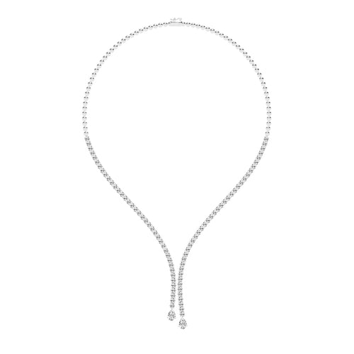 Seren Twist Lariat Necklace