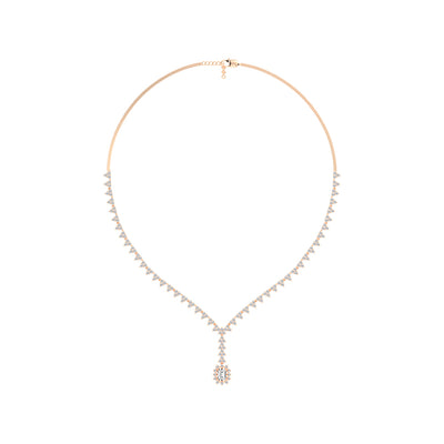 Celeste Cascade Diamond Necklace
