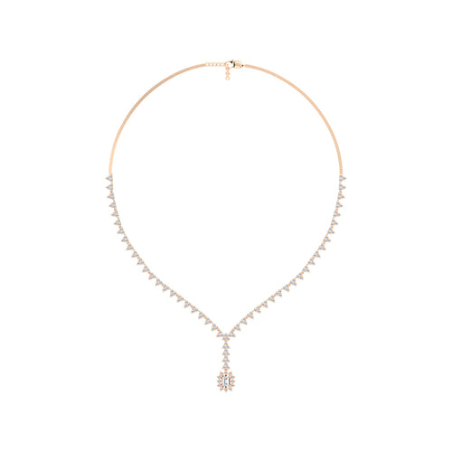 Celeste Cascade Diamond Necklace