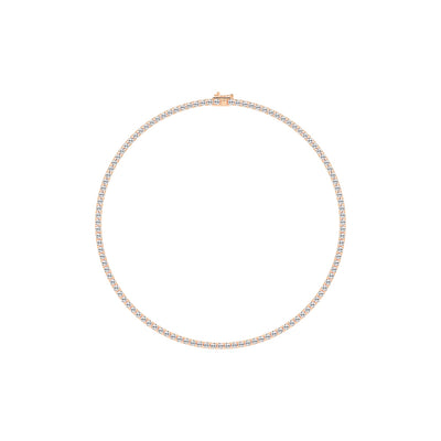 Aurelia Luxe Gold Tennis Necklace