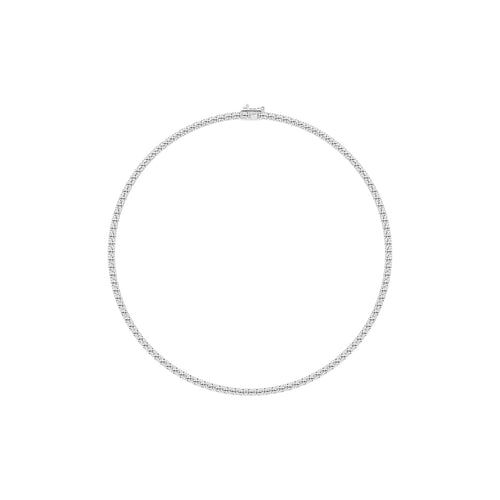 Aurelia Luxe Gold Tennis Necklace