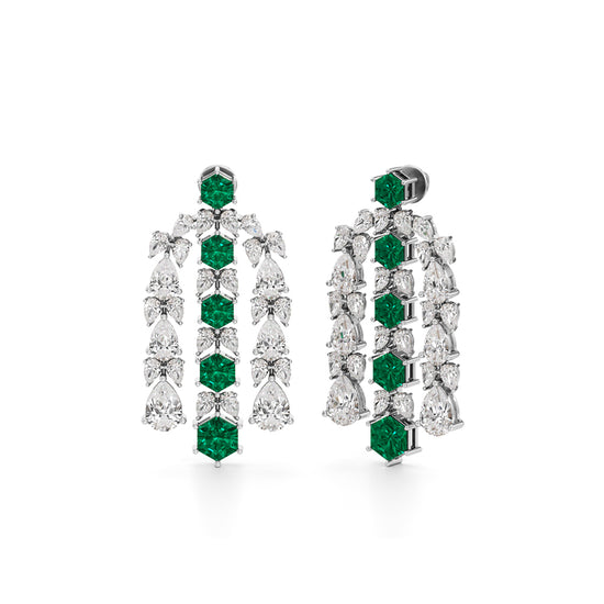 Regal Radiance Dangle Earrings