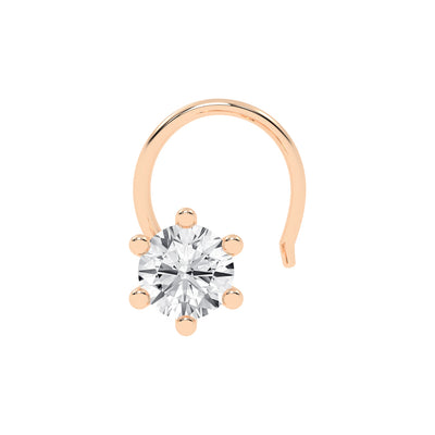 Elara Bloom Rose Nose Pin