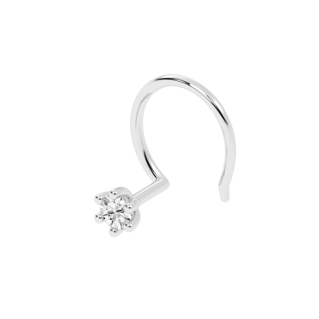 Evara Sunflare Diamond Nose Pin