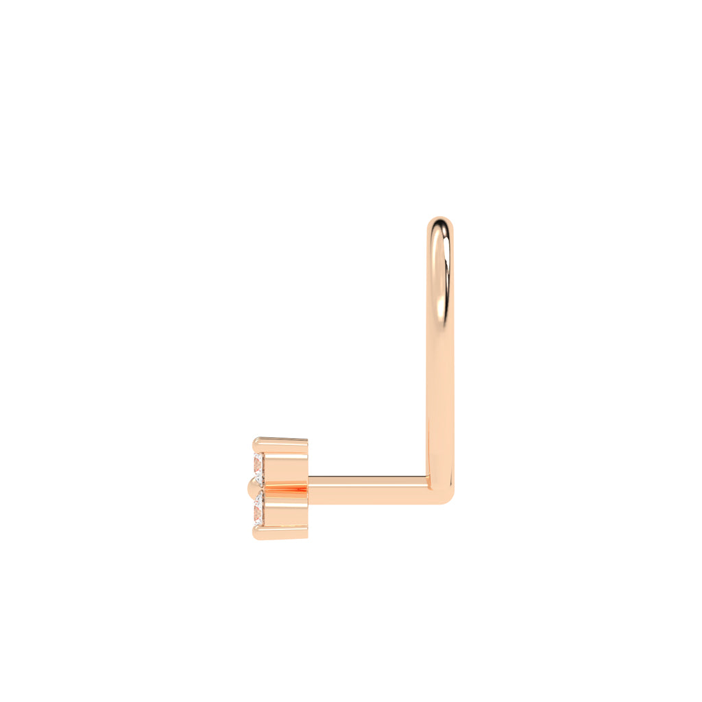 Charvika Bloom Cluster Diamond Nose Pin