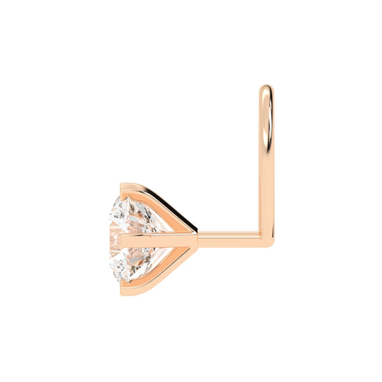 SolitaireSplendour Diamond NosePin