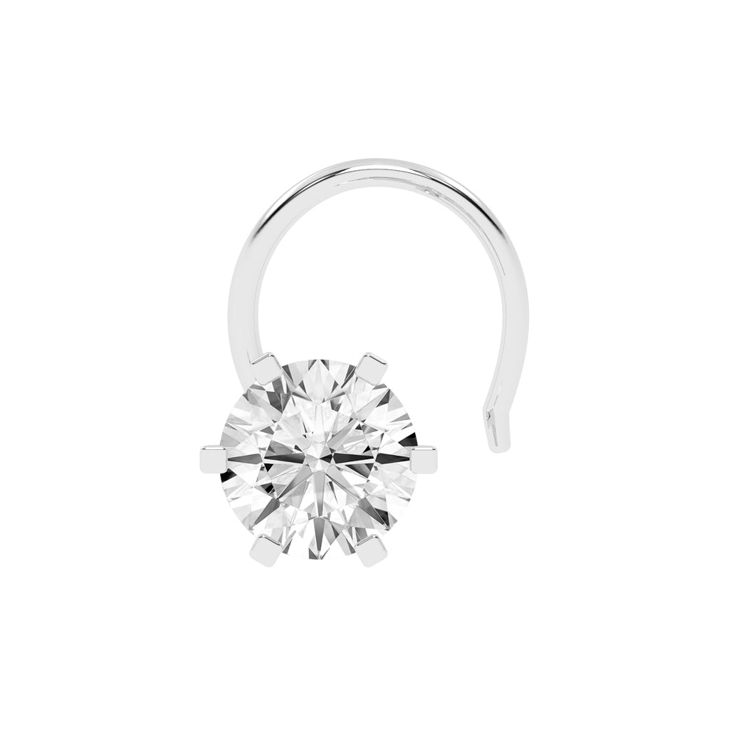 SolitaireSplendour Diamond NosePin